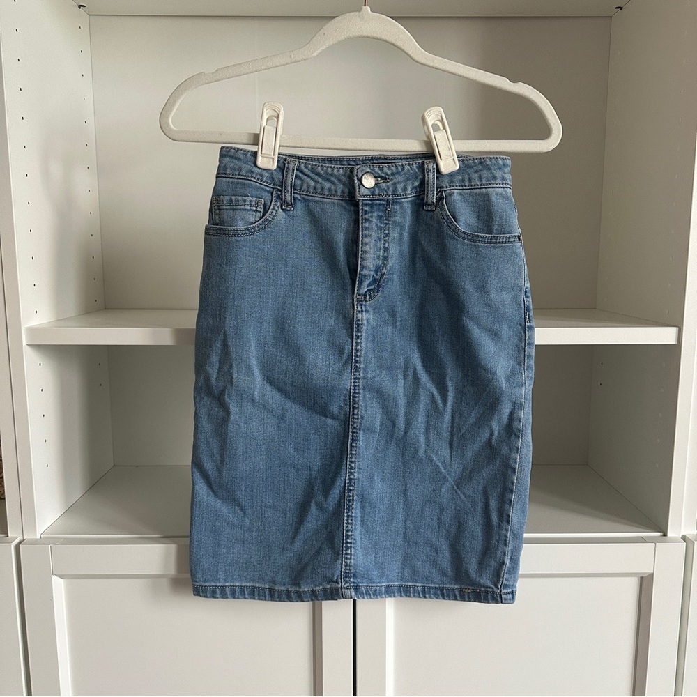 Forever 21 - Denim Pencil Skirt